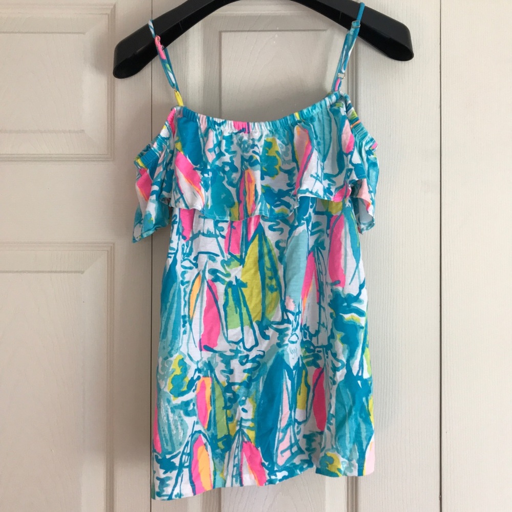 NWOT Lilly Pulitzer Tamiami Off The Shoulder Top